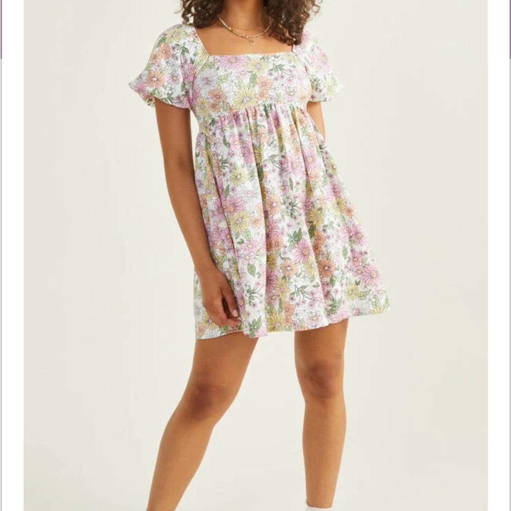 Altar’d State Floral Mini Dress Size Medium